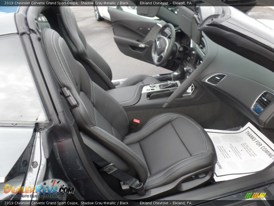 Black Interior - 2019 Chevrolet Corvette Grand Sport Coupe Photo #11