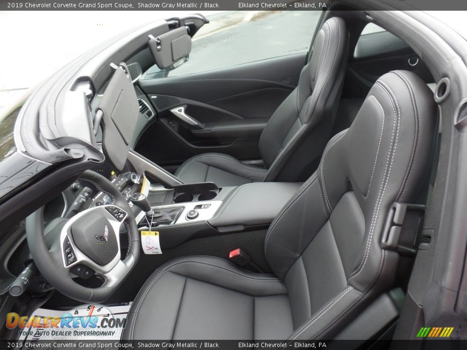 Black Interior - 2019 Chevrolet Corvette Grand Sport Coupe Photo #13