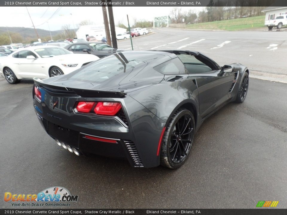 2019 Chevrolet Corvette Grand Sport Coupe Shadow Gray Metallic / Black Photo #17