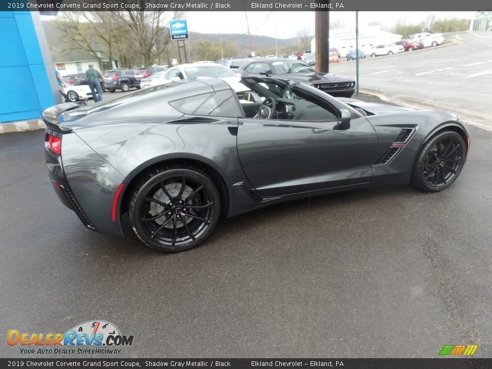 2019 Chevrolet Corvette Grand Sport Coupe Shadow Gray Metallic / Black Photo #18