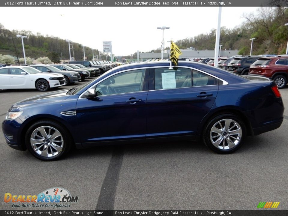 2012 Ford Taurus Limited Dark Blue Pearl / Light Stone Photo #2