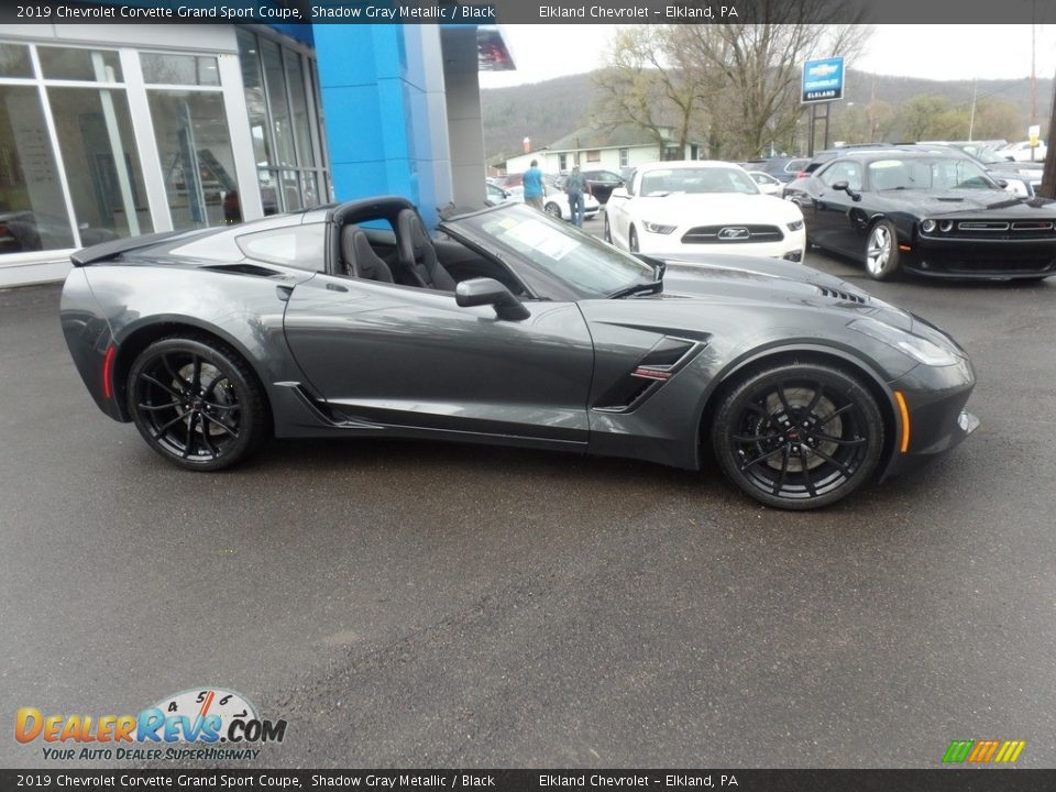 Shadow Gray Metallic 2019 Chevrolet Corvette Grand Sport Coupe Photo #19
