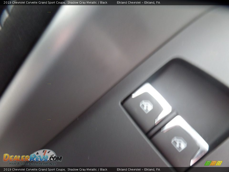 2019 Chevrolet Corvette Grand Sport Coupe Shadow Gray Metallic / Black Photo #20