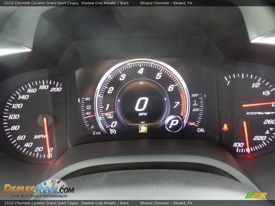 2019 Chevrolet Corvette Grand Sport Coupe Gauges Photo #27