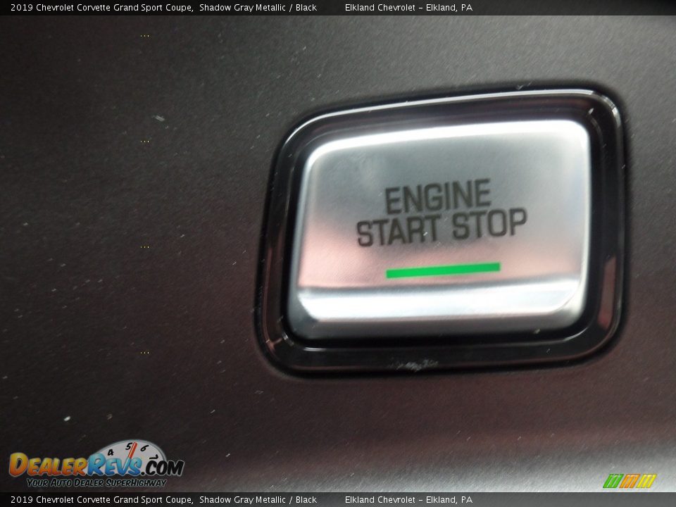 2019 Chevrolet Corvette Grand Sport Coupe Shadow Gray Metallic / Black Photo #28