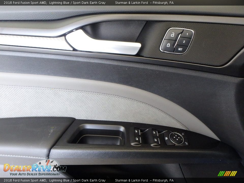 Door Panel of 2018 Ford Fusion Sport AWD Photo #9