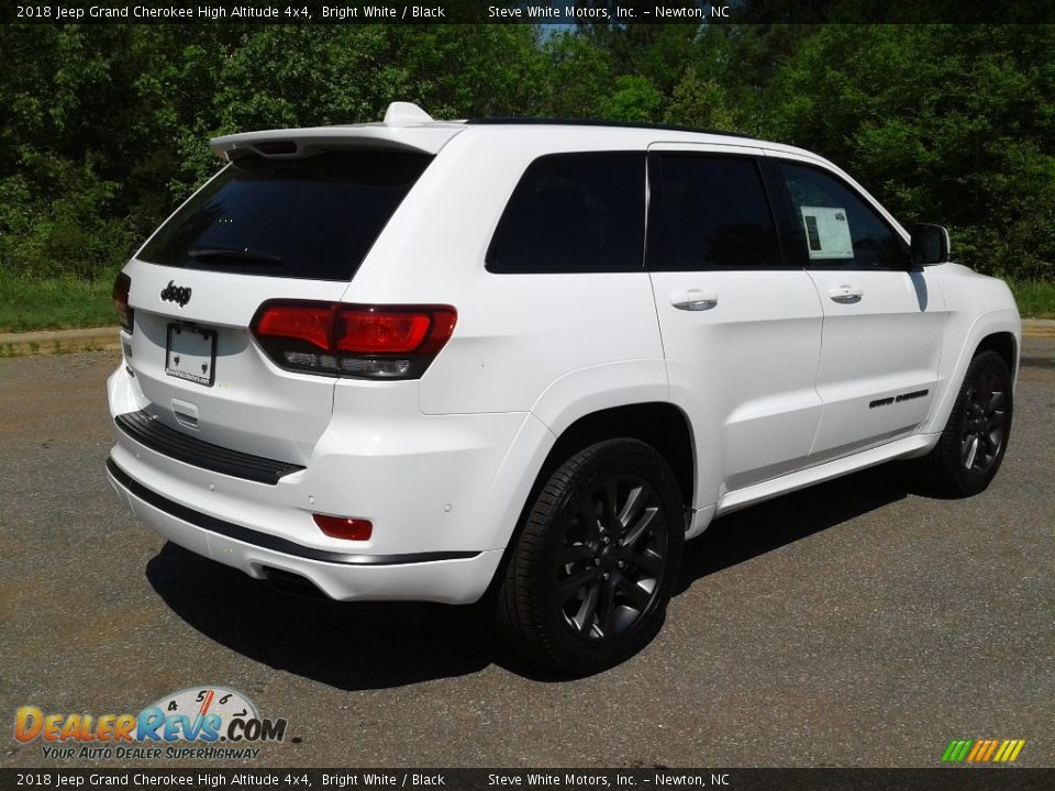 2018 Jeep Grand Cherokee High Altitude 4x4 Bright White / Black Photo #6