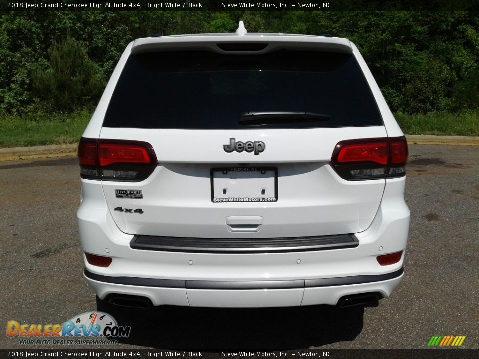 2018 Jeep Grand Cherokee High Altitude 4x4 Bright White / Black Photo #7