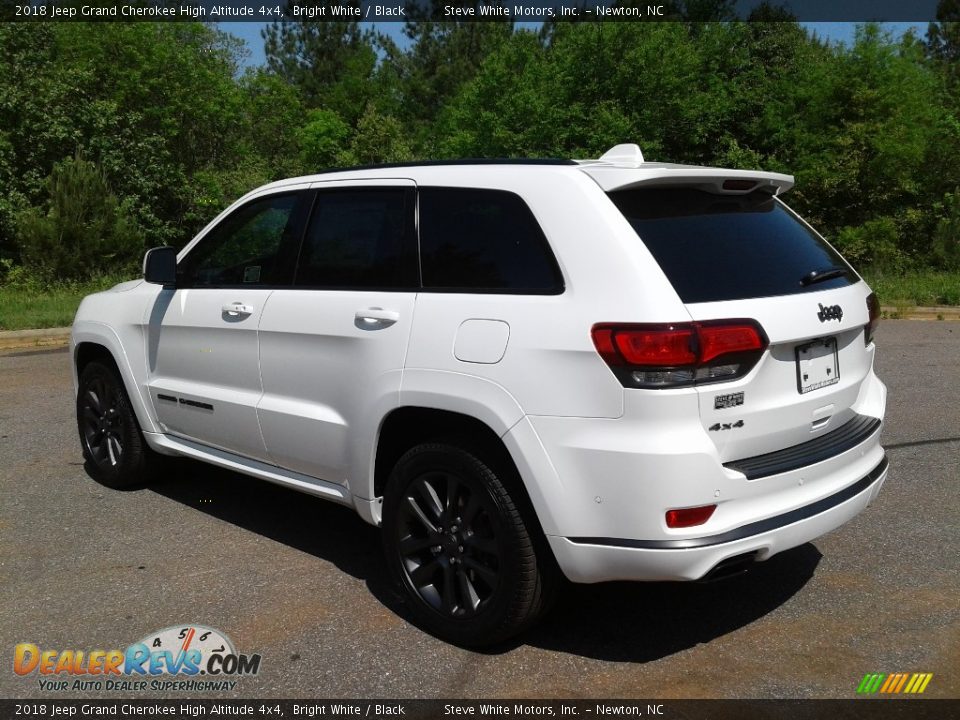 2018 Jeep Grand Cherokee High Altitude 4x4 Bright White / Black Photo #8