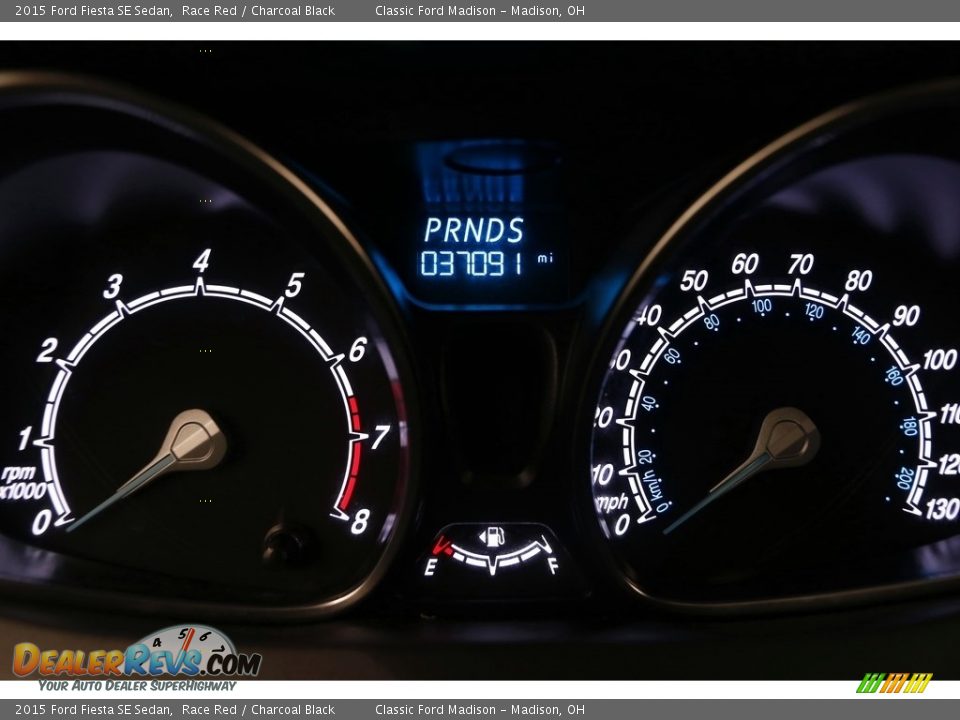2015 Ford Fiesta SE Sedan Gauges Photo #9