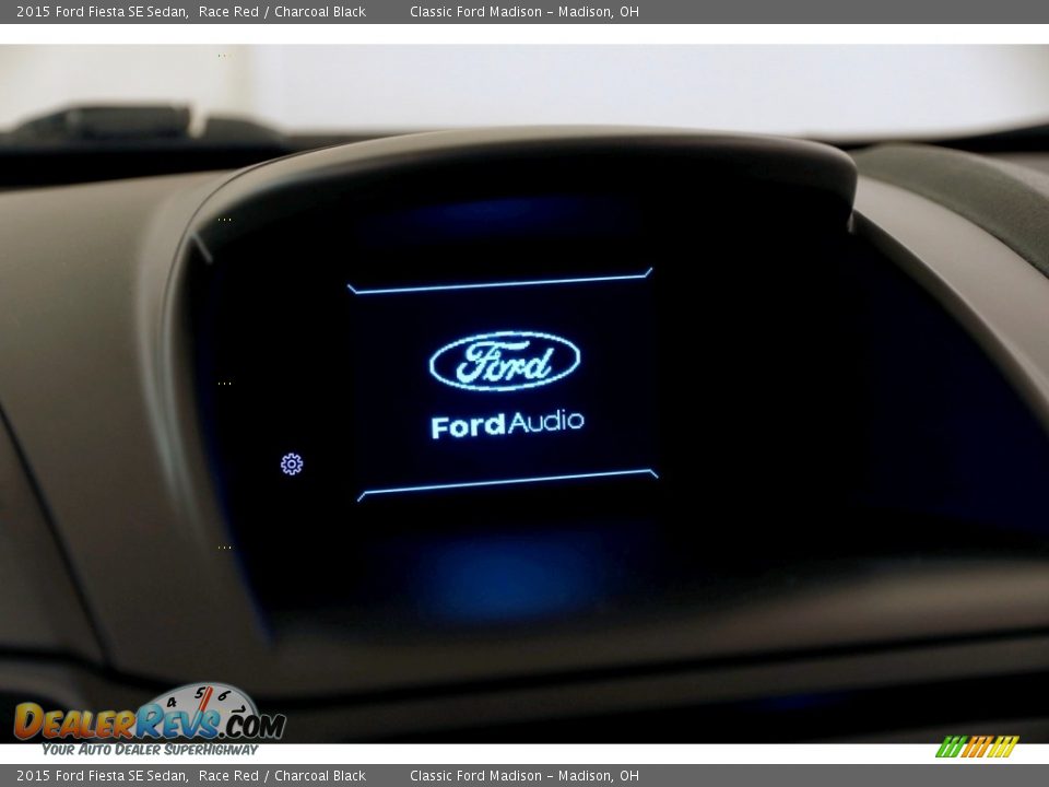 2015 Ford Fiesta SE Sedan Race Red / Charcoal Black Photo #12