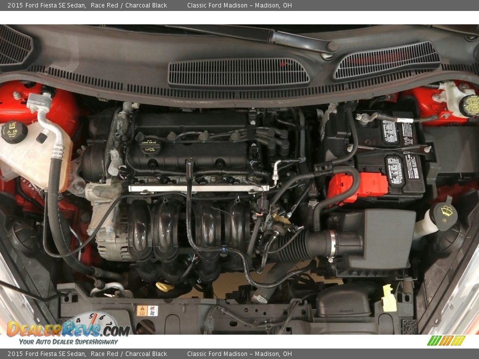 2015 Ford Fiesta SE Sedan 1.6 Liter DOHC 16-Valve Ti-VCT 4 Cylinder Engine Photo #25