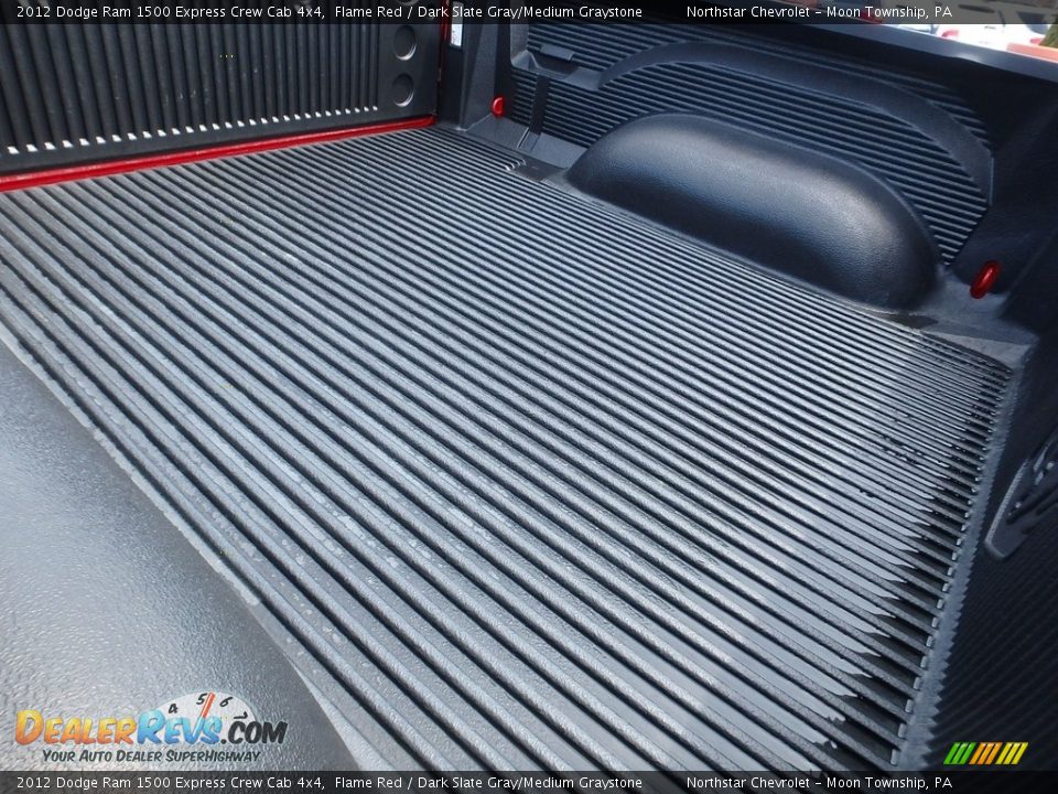 2012 Dodge Ram 1500 Express Crew Cab 4x4 Flame Red / Dark Slate Gray/Medium Graystone Photo #19