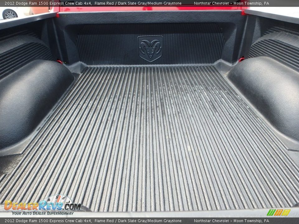 2012 Dodge Ram 1500 Express Crew Cab 4x4 Flame Red / Dark Slate Gray/Medium Graystone Photo #20