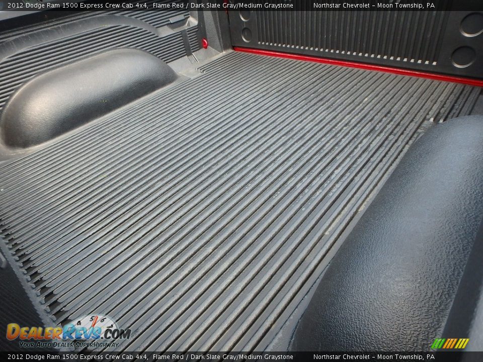 2012 Dodge Ram 1500 Express Crew Cab 4x4 Flame Red / Dark Slate Gray/Medium Graystone Photo #21