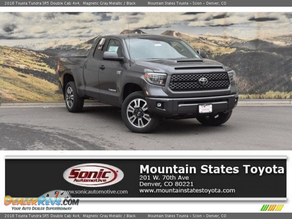 2018 Toyota Tundra SR5 Double Cab 4x4 Magnetic Gray Metallic / Black Photo #1