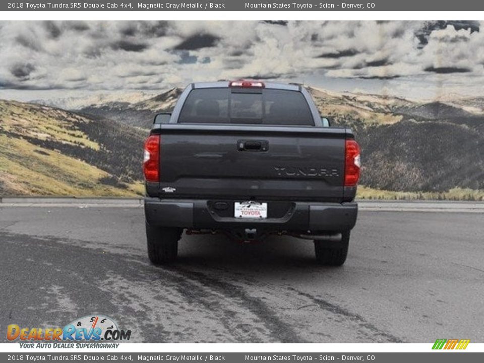 2018 Toyota Tundra SR5 Double Cab 4x4 Magnetic Gray Metallic / Black Photo #4