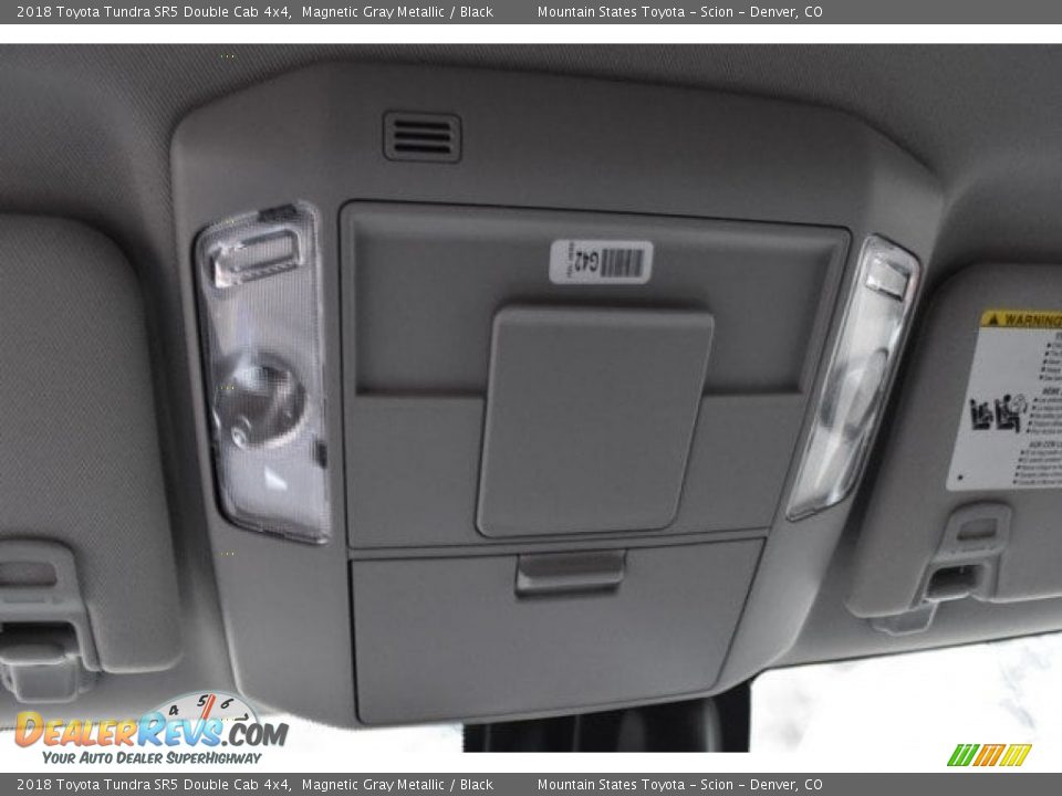 2018 Toyota Tundra SR5 Double Cab 4x4 Magnetic Gray Metallic / Black Photo #9