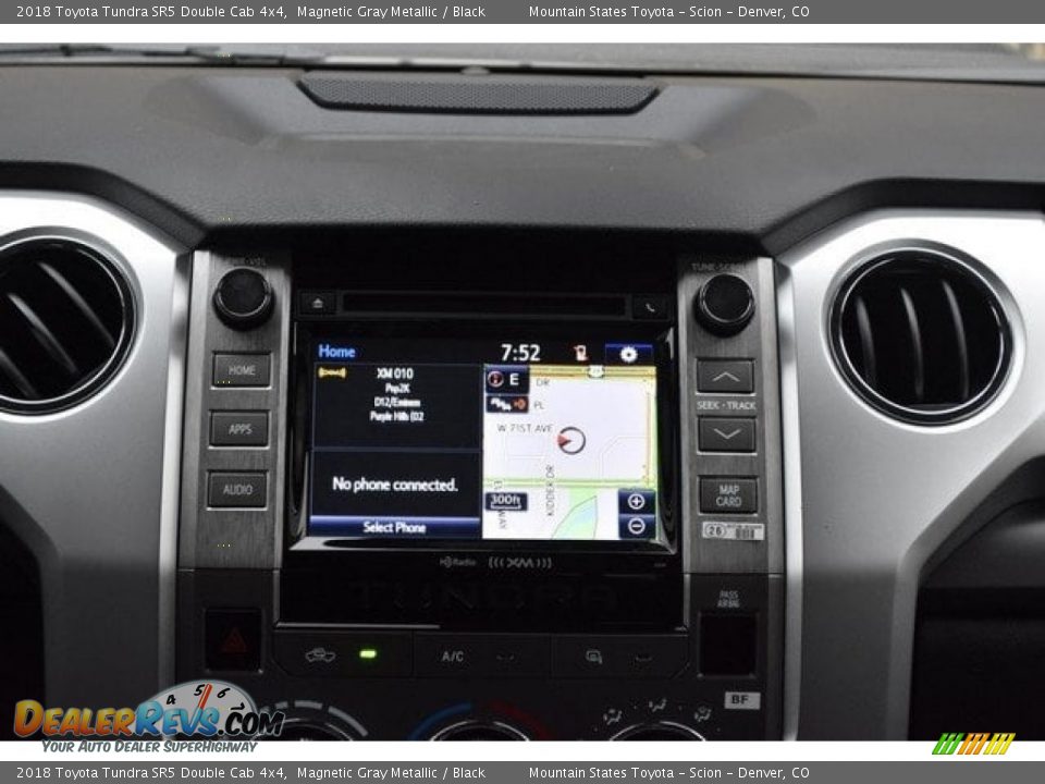 2018 Toyota Tundra SR5 Double Cab 4x4 Magnetic Gray Metallic / Black Photo #10