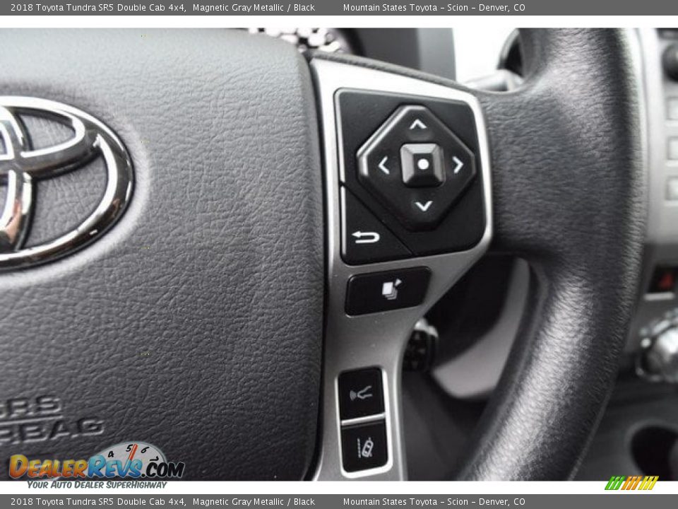 2018 Toyota Tundra SR5 Double Cab 4x4 Magnetic Gray Metallic / Black Photo #27
