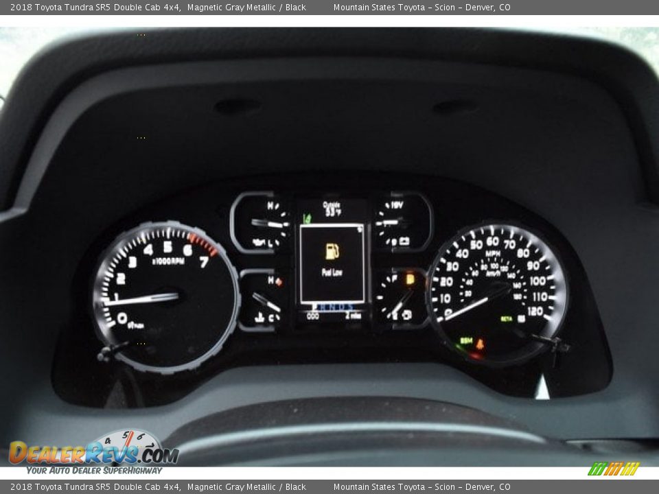 2018 Toyota Tundra SR5 Double Cab 4x4 Magnetic Gray Metallic / Black Photo #28