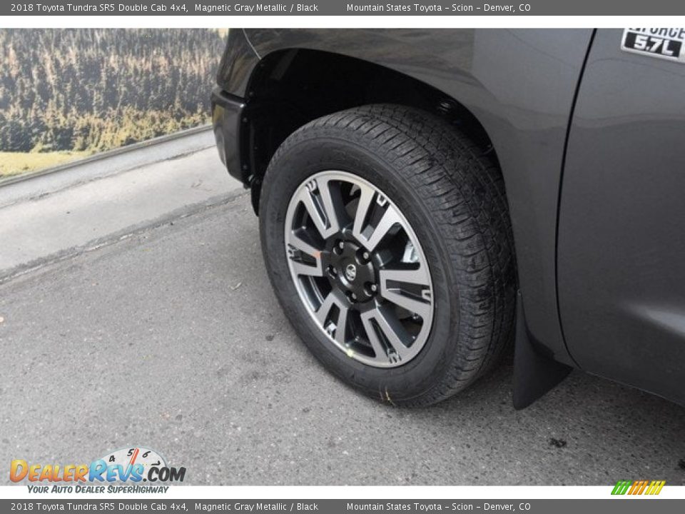 2018 Toyota Tundra SR5 Double Cab 4x4 Magnetic Gray Metallic / Black Photo #33
