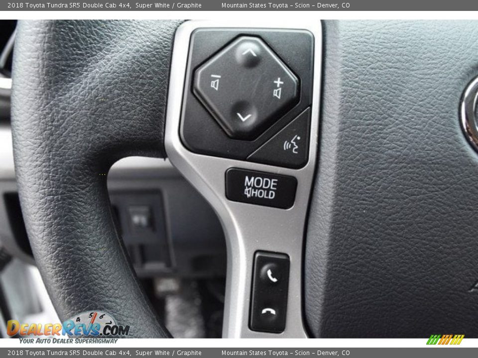2018 Toyota Tundra SR5 Double Cab 4x4 Super White / Graphite Photo #8