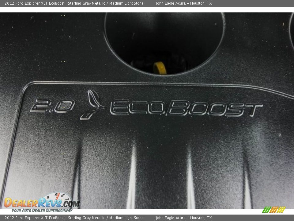 2012 Ford Explorer XLT EcoBoost Sterling Gray Metallic / Medium Light Stone Photo #29