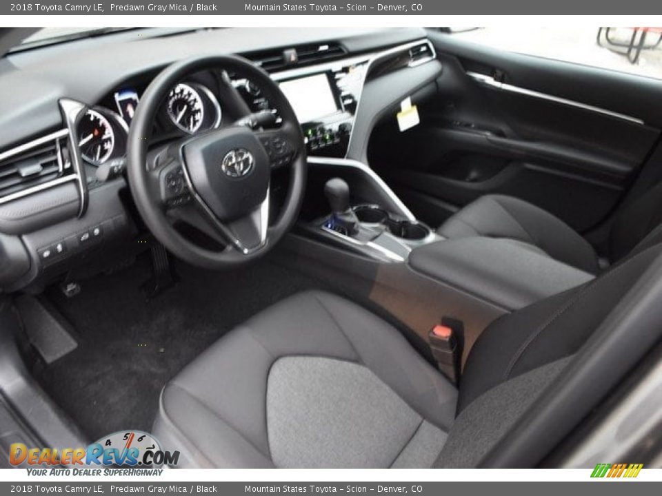 2018 Toyota Camry LE Predawn Gray Mica / Black Photo #5