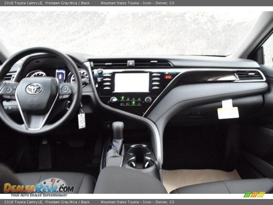 2018 Toyota Camry LE Predawn Gray Mica / Black Photo #8