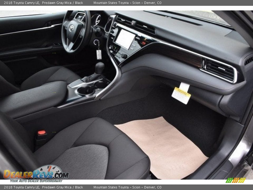 2018 Toyota Camry LE Predawn Gray Mica / Black Photo #10