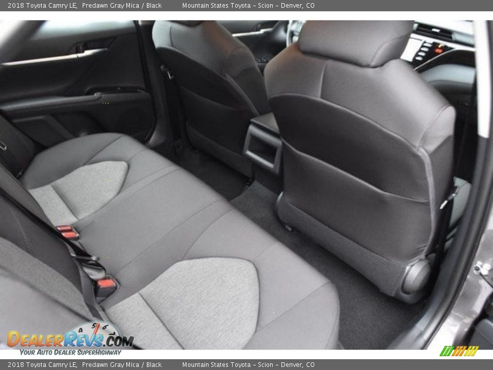 2018 Toyota Camry LE Predawn Gray Mica / Black Photo #16