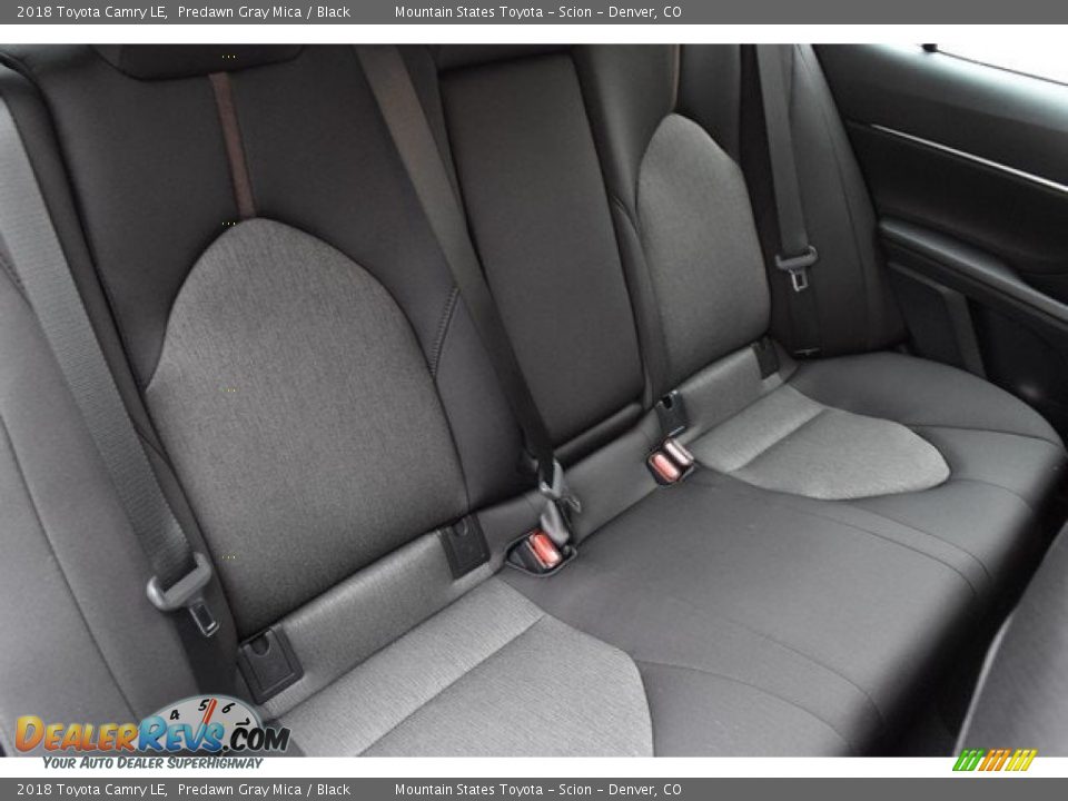 2018 Toyota Camry LE Predawn Gray Mica / Black Photo #18