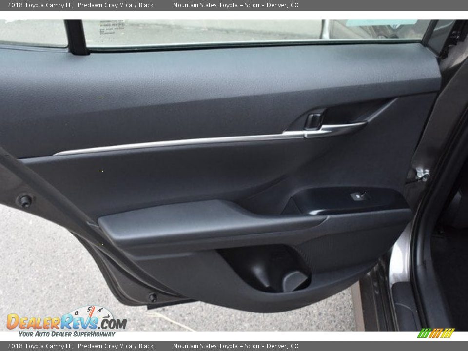 2018 Toyota Camry LE Predawn Gray Mica / Black Photo #20