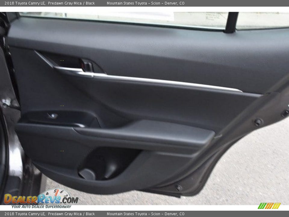 2018 Toyota Camry LE Predawn Gray Mica / Black Photo #22