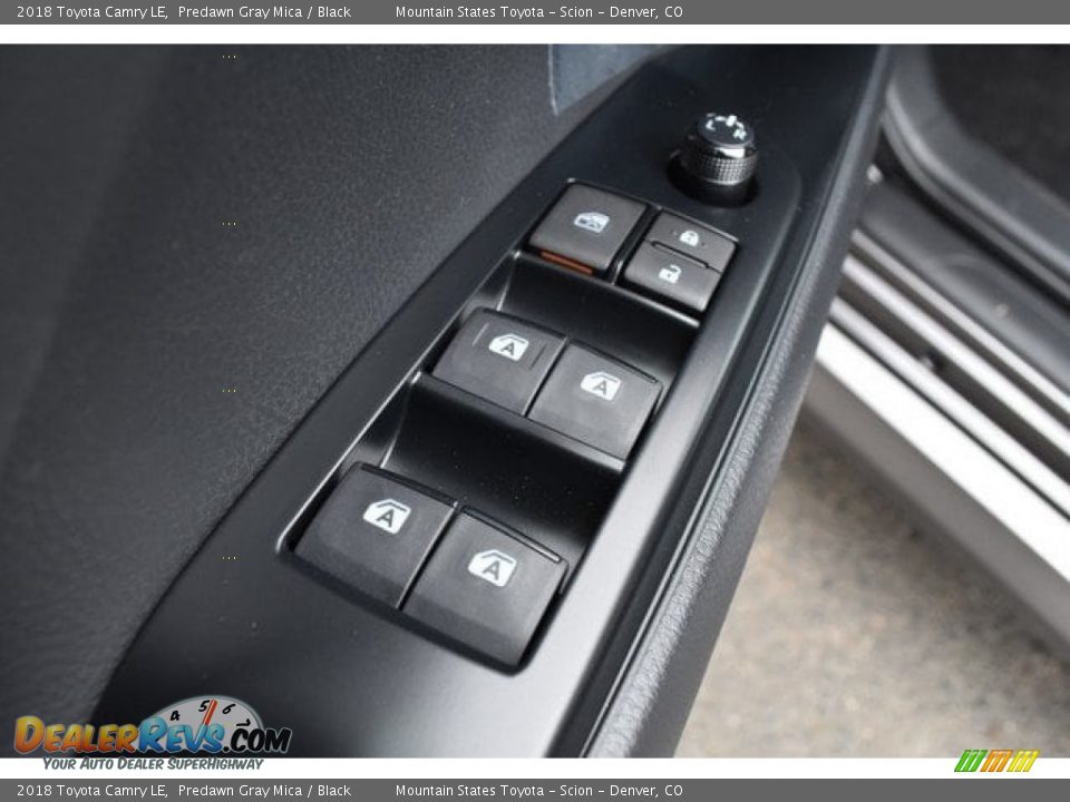 2018 Toyota Camry LE Predawn Gray Mica / Black Photo #23