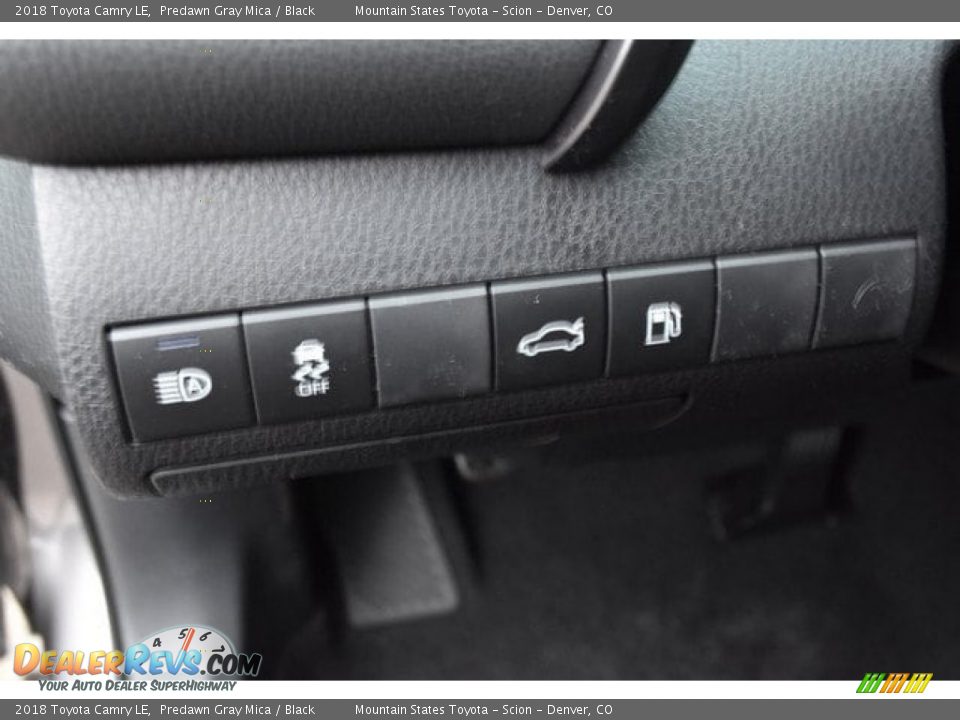 2018 Toyota Camry LE Predawn Gray Mica / Black Photo #24