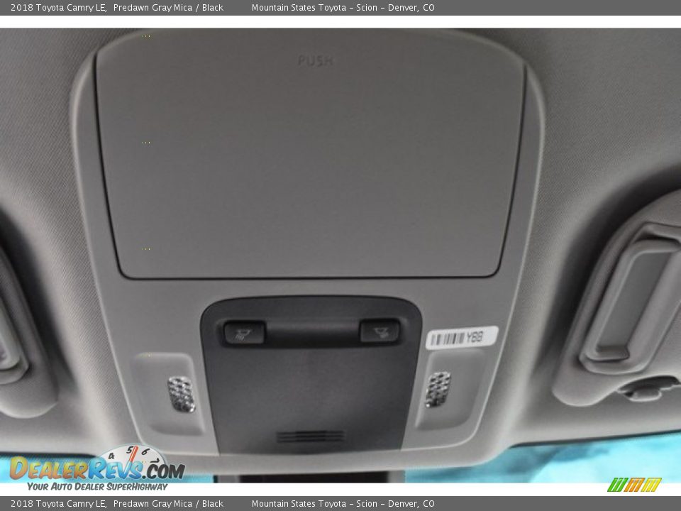 2018 Toyota Camry LE Predawn Gray Mica / Black Photo #29