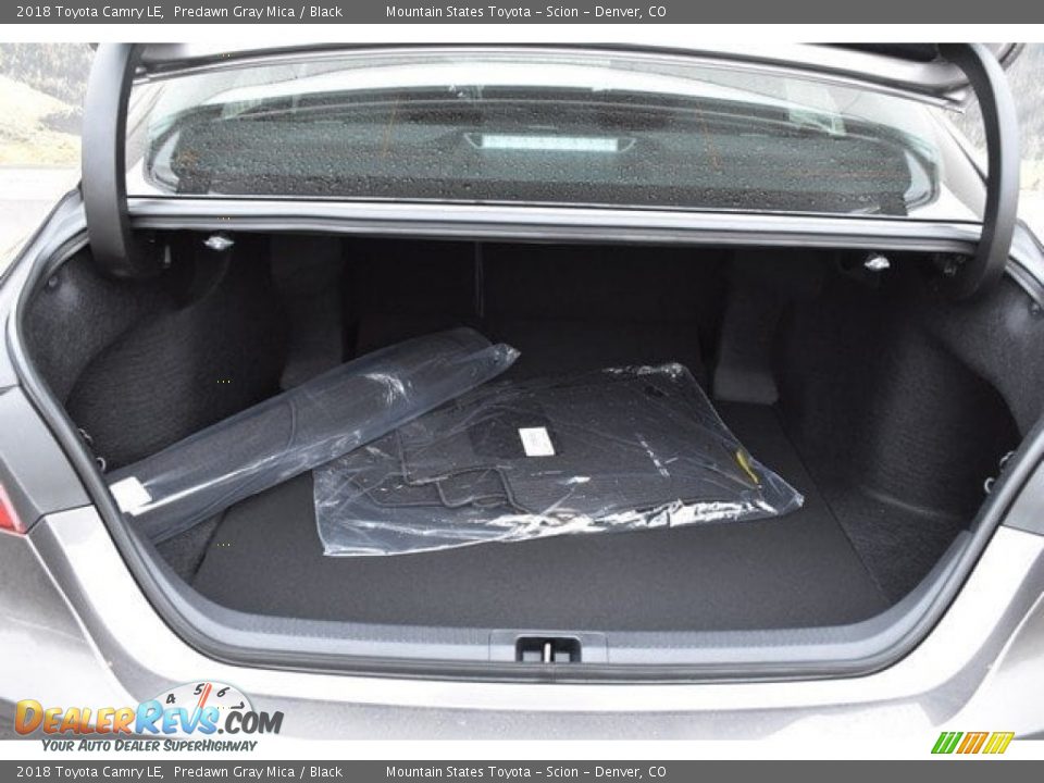 2018 Toyota Camry LE Predawn Gray Mica / Black Photo #30