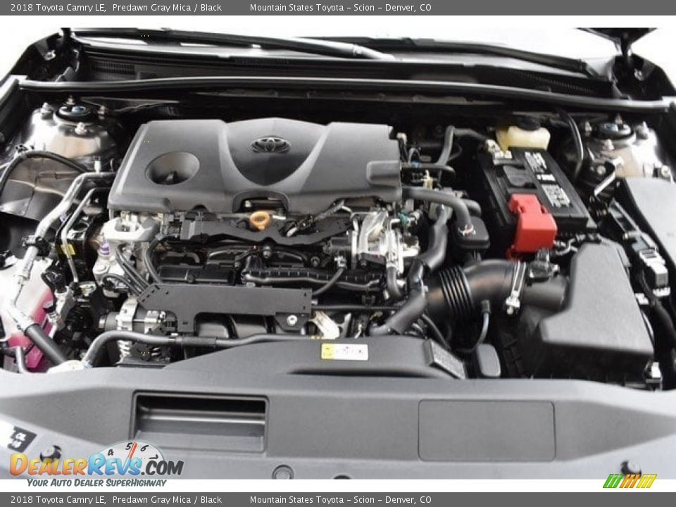 2018 Toyota Camry LE Predawn Gray Mica / Black Photo #31