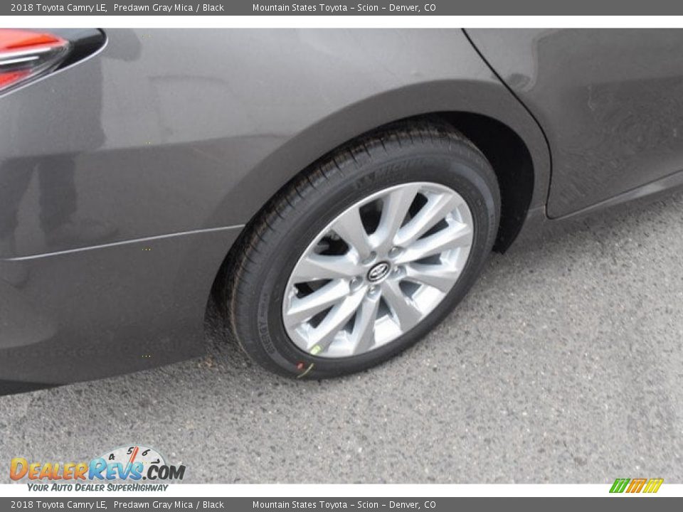 2018 Toyota Camry LE Predawn Gray Mica / Black Photo #34