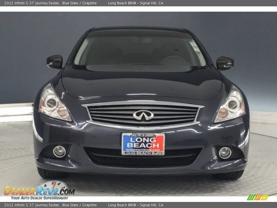 2012 Infiniti G 37 Journey Sedan Blue Slate / Graphite Photo #2