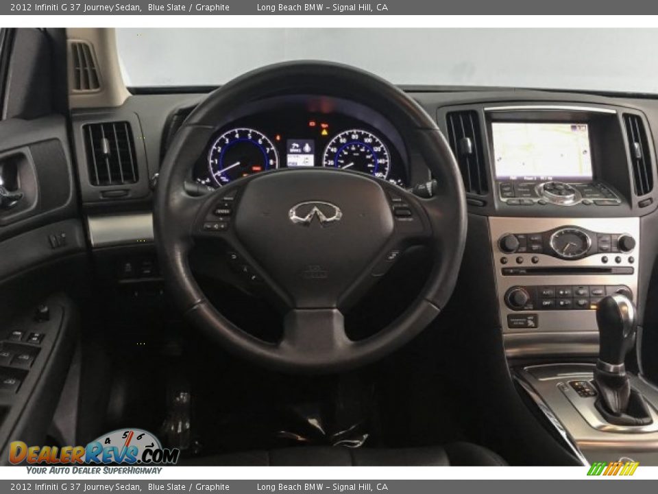 2012 Infiniti G 37 Journey Sedan Blue Slate / Graphite Photo #4