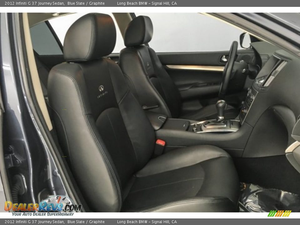 2012 Infiniti G 37 Journey Sedan Blue Slate / Graphite Photo #6