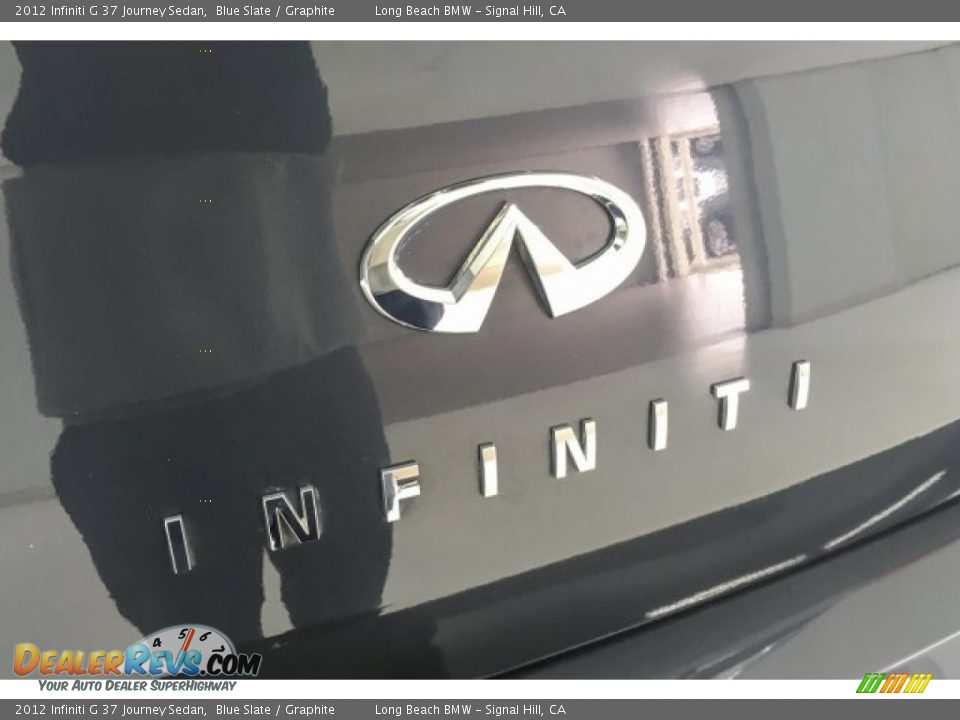 2012 Infiniti G 37 Journey Sedan Blue Slate / Graphite Photo #7