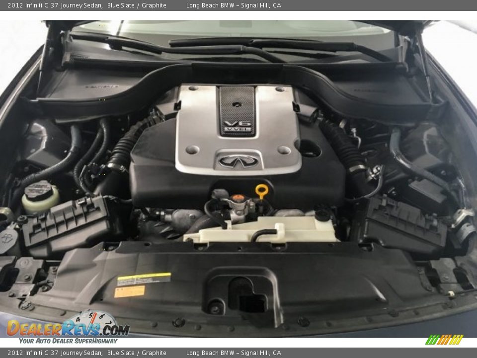 2012 Infiniti G 37 Journey Sedan Blue Slate / Graphite Photo #9