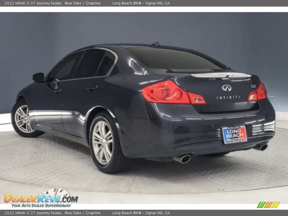 2012 Infiniti G 37 Journey Sedan Blue Slate / Graphite Photo #10