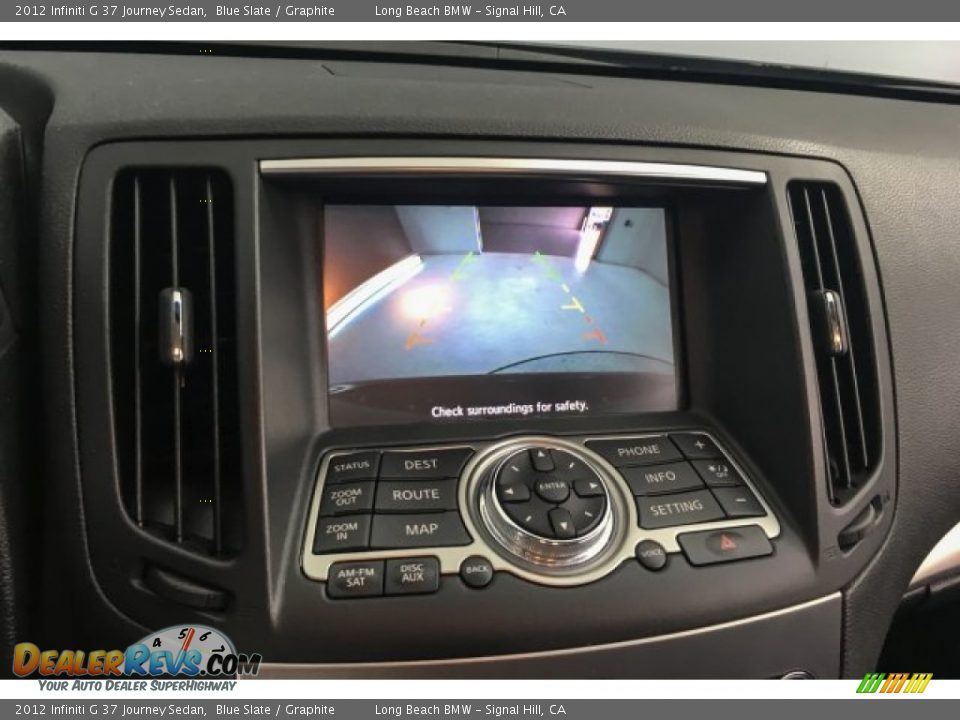 2012 Infiniti G 37 Journey Sedan Blue Slate / Graphite Photo #13