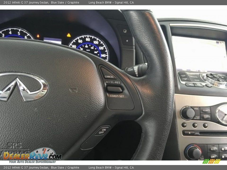 2012 Infiniti G 37 Journey Sedan Blue Slate / Graphite Photo #15