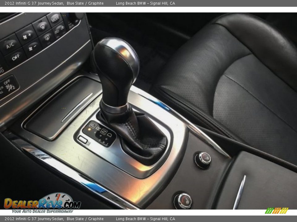 2012 Infiniti G 37 Journey Sedan Blue Slate / Graphite Photo #17
